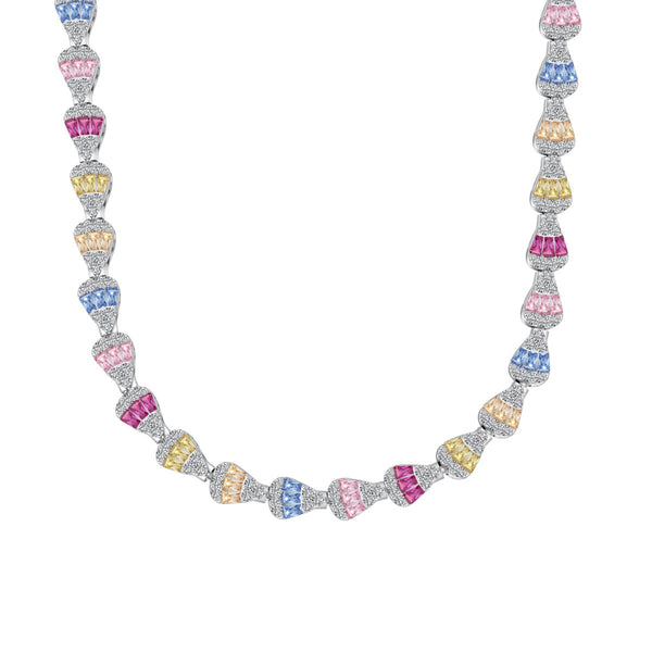 <MAGIC>Radiant Colorful Rainbow Necklace