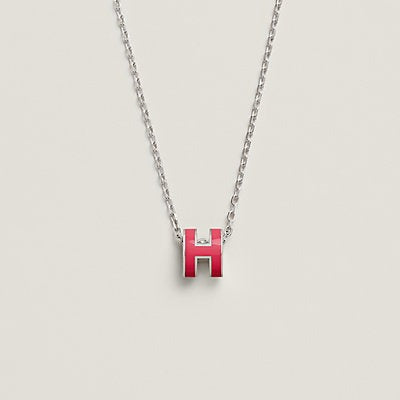 <MAGIC>H NECKLACE PINK