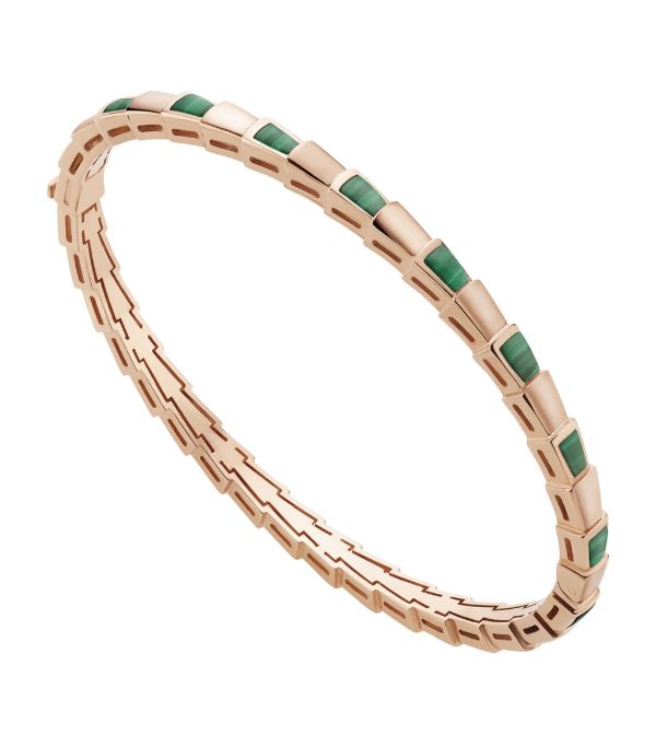 <MAGIC>SERPENTI BRACELET PINK GOLD MALACHITE