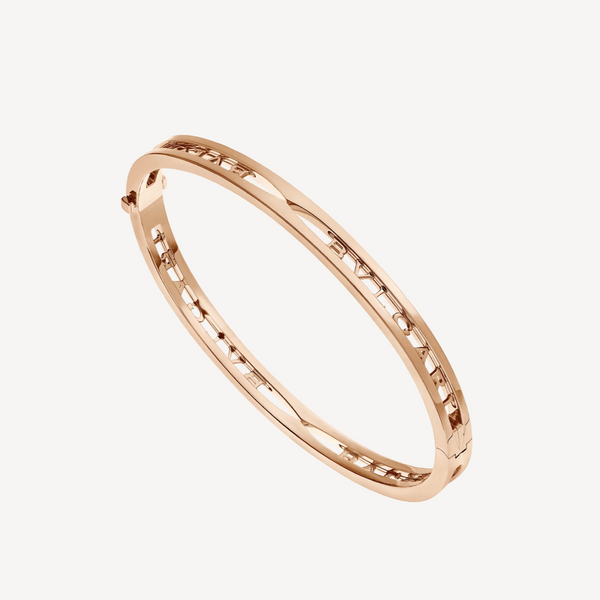 <MAGIC>ZERO 1 SPIRAL LOGO PINK GOLD BRACELET