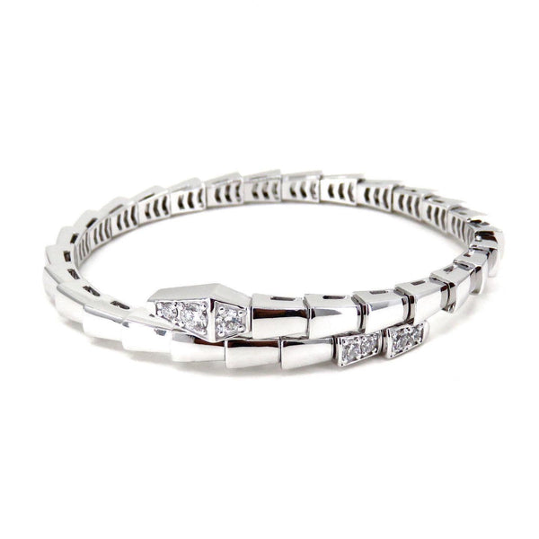 <MAGIC>SERPENTI BRACELET DIAMONDS SILVER