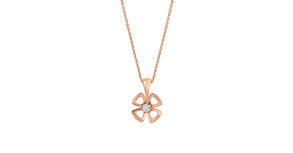 <MAGIC>FIOREVER NECKLACE DIAMOND CENTER