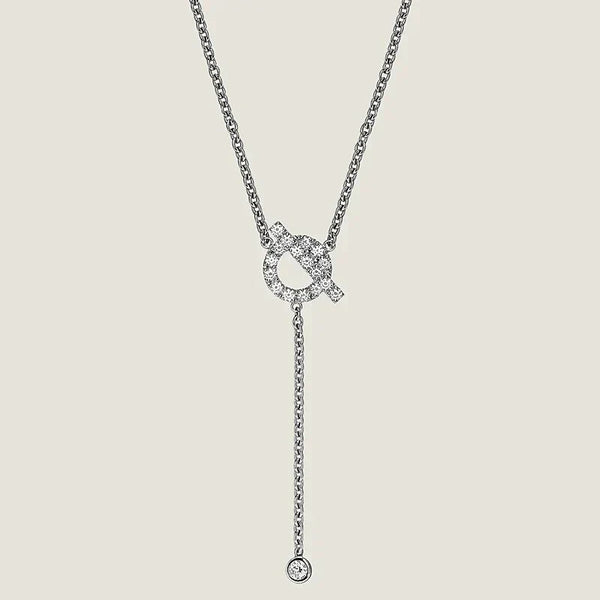 <MAGIC>FINESSE SILVER DIAMOND NECKLACE